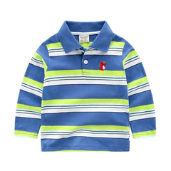 Boys striped long sleeve T-shirt